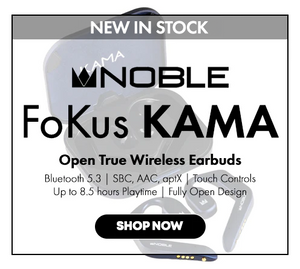 Shop the Noble Audio FoKus Kama Open True Wireless Earbuds New In Stock at Audio46