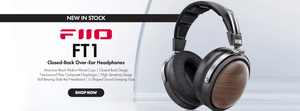 Shop the FiiO FT1 Closed-Back Over-Ear Headphones New In Stock at Audio46