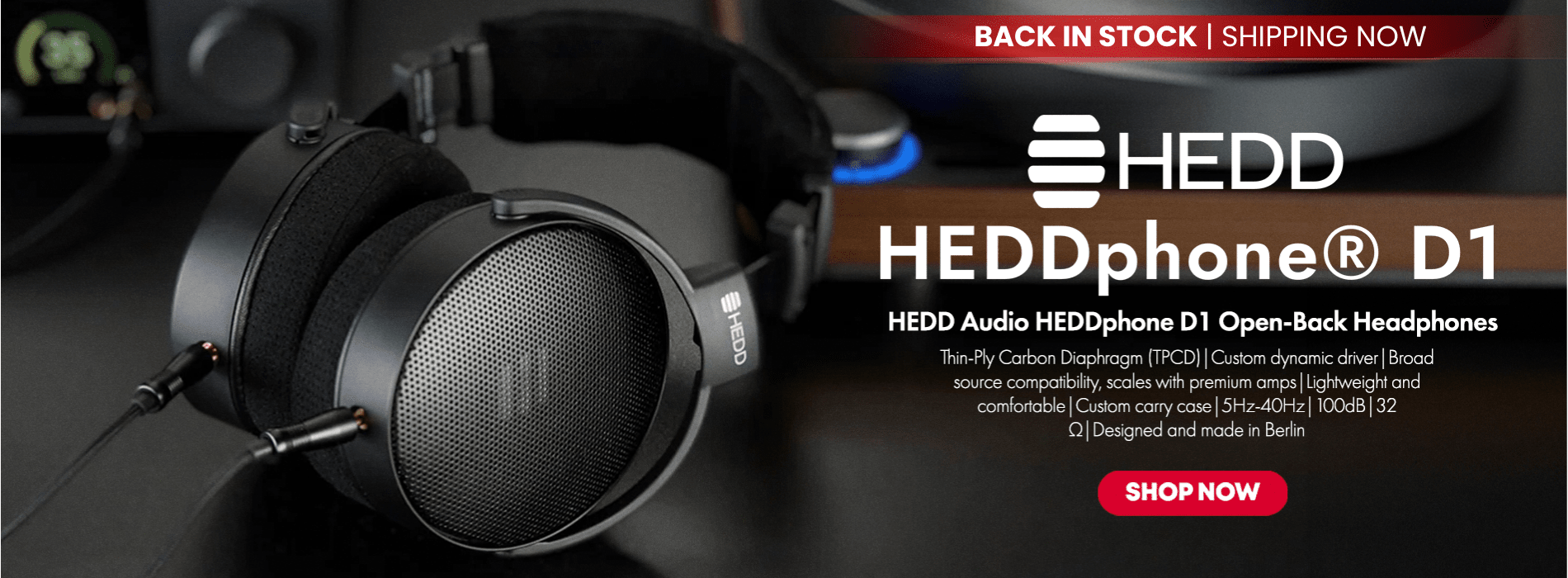 Hedd audio heddphone d1 open back headphones