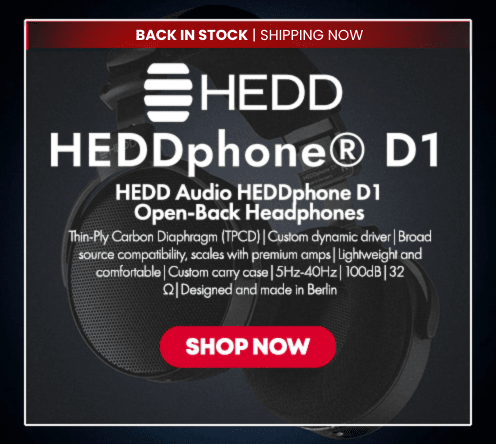 Hedd audio heddphone d1 open back headphones