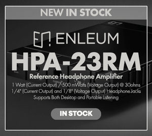 Shop the Enleum HPA-23RM Reference Headphone Amplifier New In Stock at Audio46.
