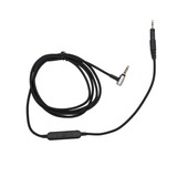 Cabo de Atualização Trançado em Nylon Strauss & Wagner Halle 2,5mm Twist Lock para 3,5mm em L com Controles de Volume para Audio-Technica ATH-M40x/M50x/M60x/M70x