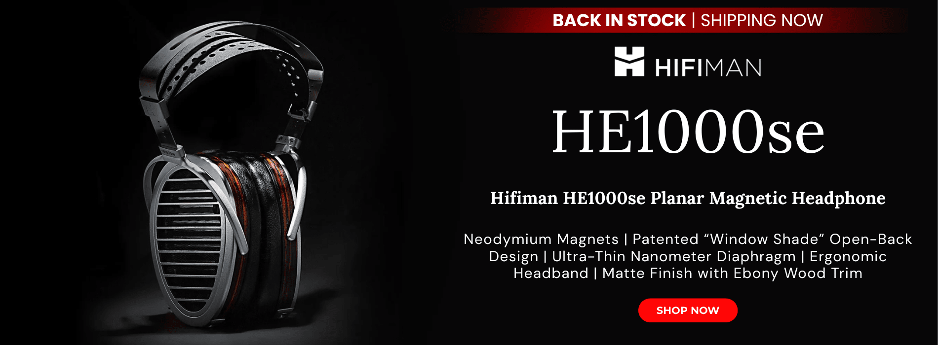 Hifiman he1000se planar magnetic headphone