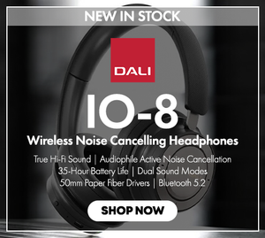 Shop the Dali IO-8 Wireless Noise Cancelling Headphones New In Stock at Audio46