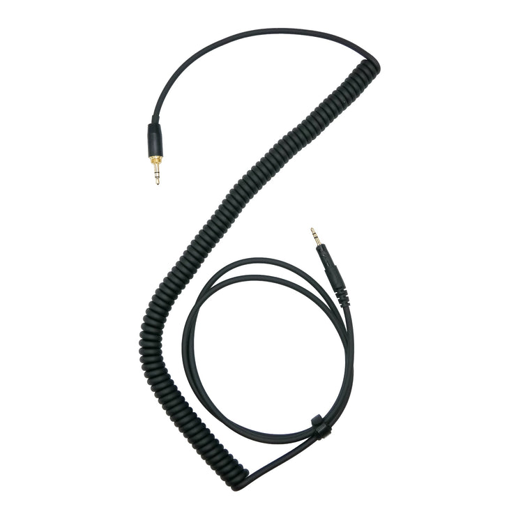 Cabo de reposição para fones de ouvido Strauss & Wagner Mainz de 2,5 mm Twist Lock para 3,5 mm para Audio-Technica M-Series M40x/M50x/M70x