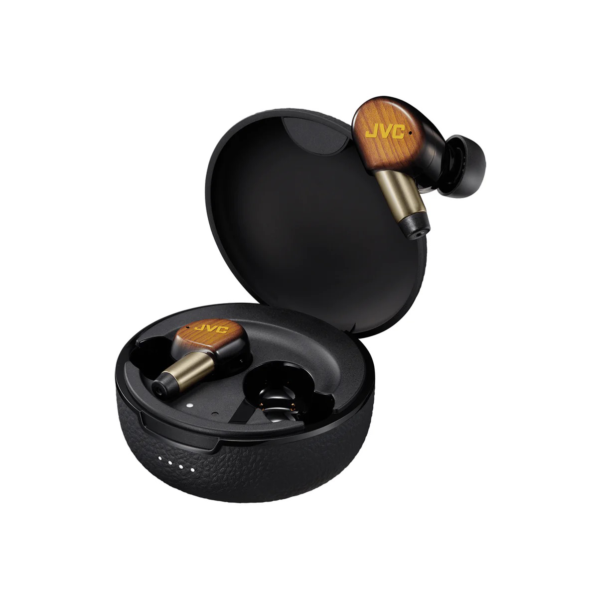 JVC WOOD Masterpiece True Wireless Active Noise Cancelling Earbuds
