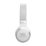 Side - Shop JBL Live 670NC Wireless Noise Cancelling Headphones on sale - White
