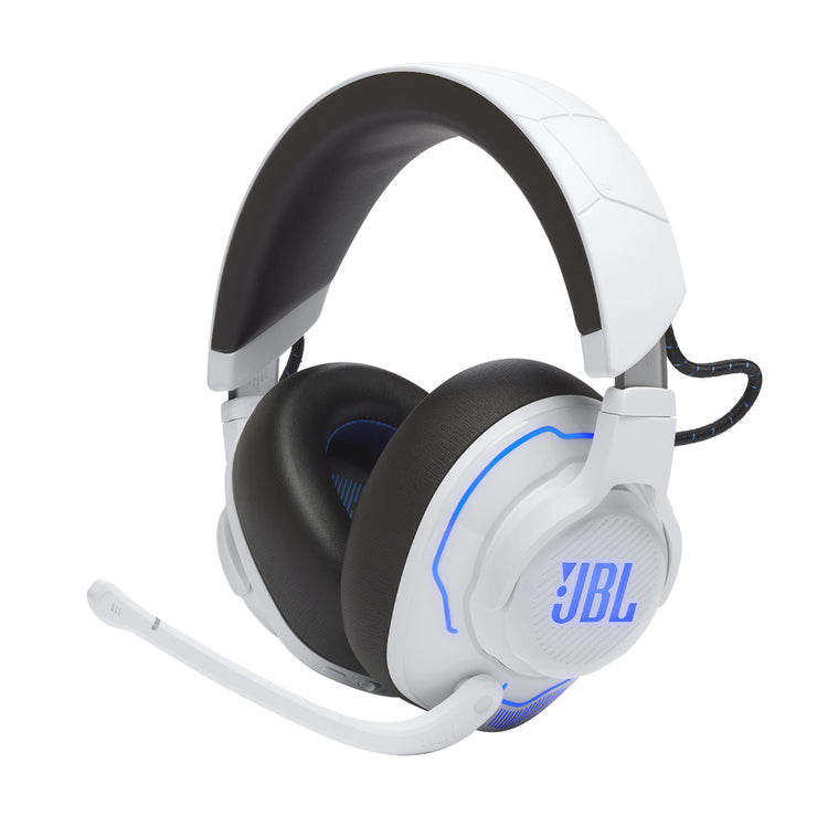 JBL Quantum 100P Console White + Blue / Auriculares Gaming OverEar con cable