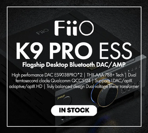 Shop the FiiO K9 PRO ESS Flagship Desktop Bluetooth DAC/Amp In Stock Now at Audio46