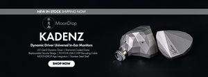 Shop the MoonDrop Kadenz Dynamic Driver Universal In-Ear Monitors New In Stock at Audio46