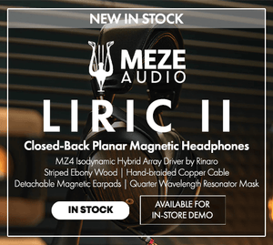 Shop the Meze Audio LIRIC II Closed-Back Planar Magnetic Headphones New In Stock at Audio46
