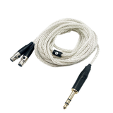 Strauss & Wagner Lisbon Mini-XLR 6.35mm 8-core OFC Silver Headphone Cable