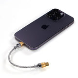 DD ddHiFi MFi07S Lightning to USB-C OTG HiFi Audiophile USB Cable (Open Box)