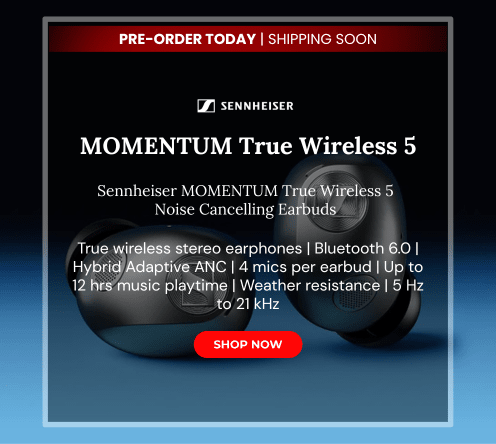 Sennheiser momentum true wireless 5 noise cancelling earbuds