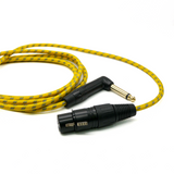 Cable adaptador Strauss & Wagner Murcia XLR hembra de 3 pines a macho acodado de 6,35 mm