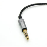 Cabo de atualização Strauss & Wagner Giza 3,5 mm OFC para Sennheiser HD414/HD580/HD600/HD650/HD660/HD6XX
