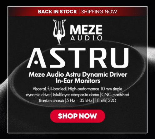 Meze audio astru dynamic driver in ear monitors