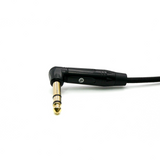Cable adaptador Strauss & Wagner Nicosia de 6,35 mm TRS macho a 6,35 mm L-Shape macho