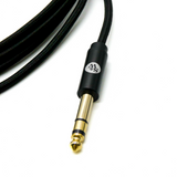 Cable adaptador Strauss & Wagner Nicosia de 6,35 mm TRS macho a 6,35 mm L-Shape macho