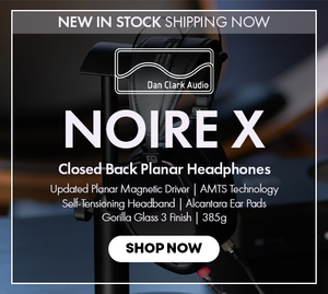 Shop the Dan Clark Audio NOIRE X Closed Back Planar Headphones New In Stock at Audio46