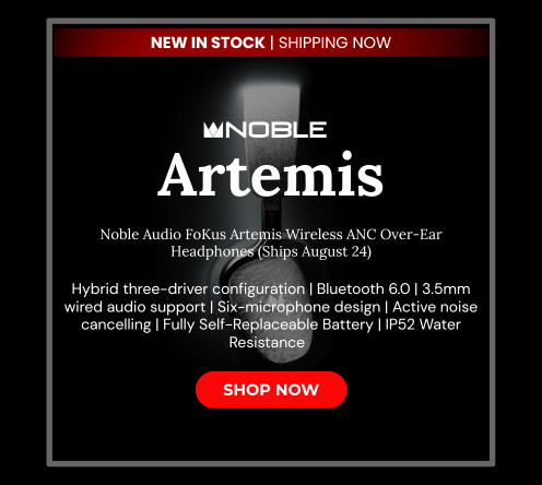 Noble audio fokus artemis wireless over ear headphones