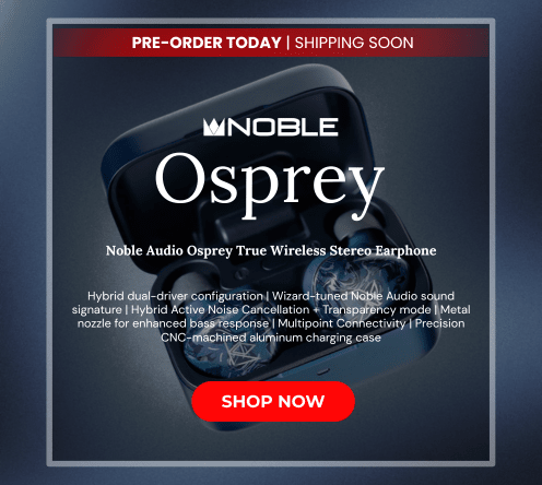 Noble audio osprey true wireless stereo earphone