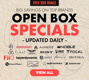 Save big on top brands with open box specials at Audio46.