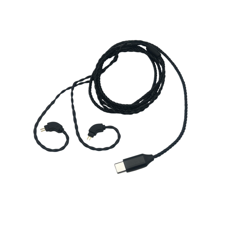 Strauss & Wagner Oxford 2-pin to USB-C In-Ear Monitor Cable