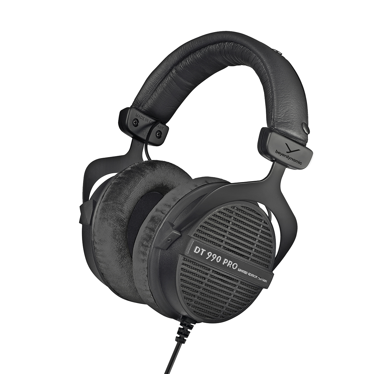 未使用　Beyerdynamic DT 990 PRO ブラックリミテッド Beyerdynamic DT 990 PRO Black Limited Edition Open-Back Headphones