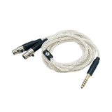 Strauss & Wagner Porto Mini-XLR 4.4mm Balanced 8-core OFC Silver Headphone Cable