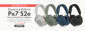 Shop the Bowers & Wilkins Px7 S2e Noise Cancelling Wireless Headphones In Stock and On Sale at Audio46