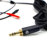 Strauss & Wagner Riga 3.5mm Replacement Coiled Headphone Cable With 6.35mm Adapter for Sennheiser HD25