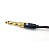 Strauss & Wagner Riga 3.5mm Replacement Coiled Headphone Cable With 6.35mm Adapter for Sennheiser HD25