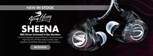 Shop the JH Audio Sheena BBA Driver Universal In-Ear Monitors New In Stock at Audio46.