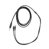 Cable de repuesto para auriculares Strauss & Wagner Munster MMCX a 3,5 mm con adaptador de 6,35 mm para SHURE SRH1440/1540/1840