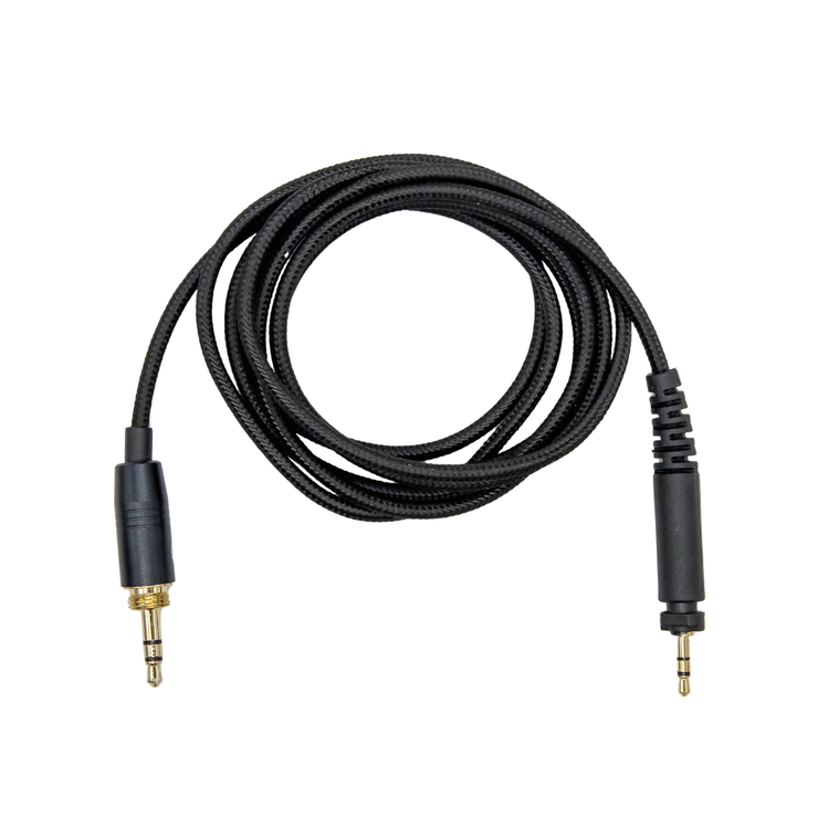 Strauss & Wagner Meknes 3.5mm Nylon Replacement Headphone Cable With 6.35mm Adapter for SHURE SRH840 SRH940 SRH440 SRH750DJ
