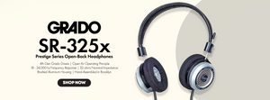 Shop the Grado SR-325x Prestige Series Open-Back Headphones In Stock at Audio46