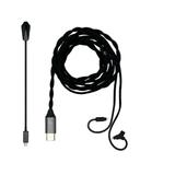 Strauss & Wagner Saillon In-Ear Monitor Upgrade Cable with Detachable Boom Microphone