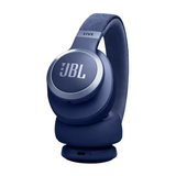 Side down - Shop JBL Live 770NC Wireless Over-Ear Noise Cancelling Headphones on sale - Blue