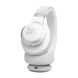 Side down - Shop JBL Live 770NC Wireless Over-Ear Noise Cancelling Headphones on sale - White