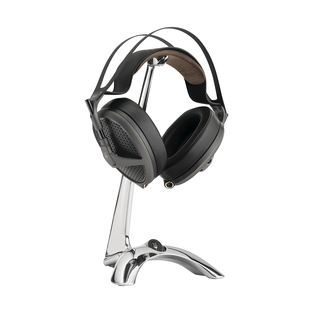 Meze ELITE Headphones and Manta Chrome Stand Limited Winter