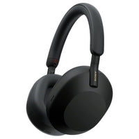 Angle - Shop Sony WH-1000XM5 Wireless Noise Cancelling Headphones on sale - Black