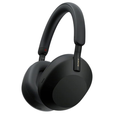 Angle - Shop Sony WH-1000XM5 Wireless Noise Cancelling Headphones on sale - Black
