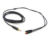 Cable de repuesto para auriculares Strauss & Wagner Munster MMCX a 3,5 mm con adaptador de 6,35 mm para SHURE SRH1440/1540/1840