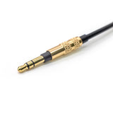 Strauss & Wagner Dakar 3.5mm to L-Shape 3.5mm Coiled Headphone Cable With Microphone for SONY WH-1000XM3/XM4/XM5/XM6, Skullcandy Crusher/HESH 2.0, Philips SHP9500/9600