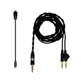Strauss & Wagner Spiez 3.5mm to 3.5mm Headphone Cable with Detachable Boom Microphone