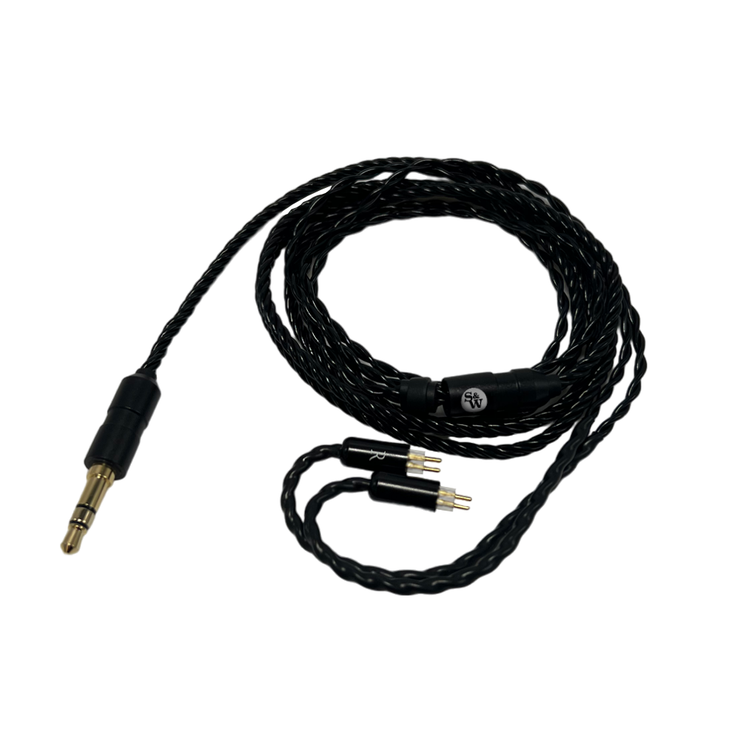 Strauss & Wagner Suhr 0.78mm 2-pin to 3.5mm In-Ear Monitor Upgrade Cable