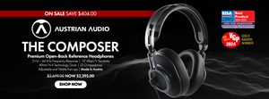 Shop the Austrian Audio The Composer Premium Open-Back Reference Headphones In Stock and On Sale at Audio46