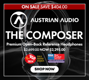 Shop the Austrian Audio The Composer Premium Open-Back Reference Headphones In Stock and On Sale at Audio46