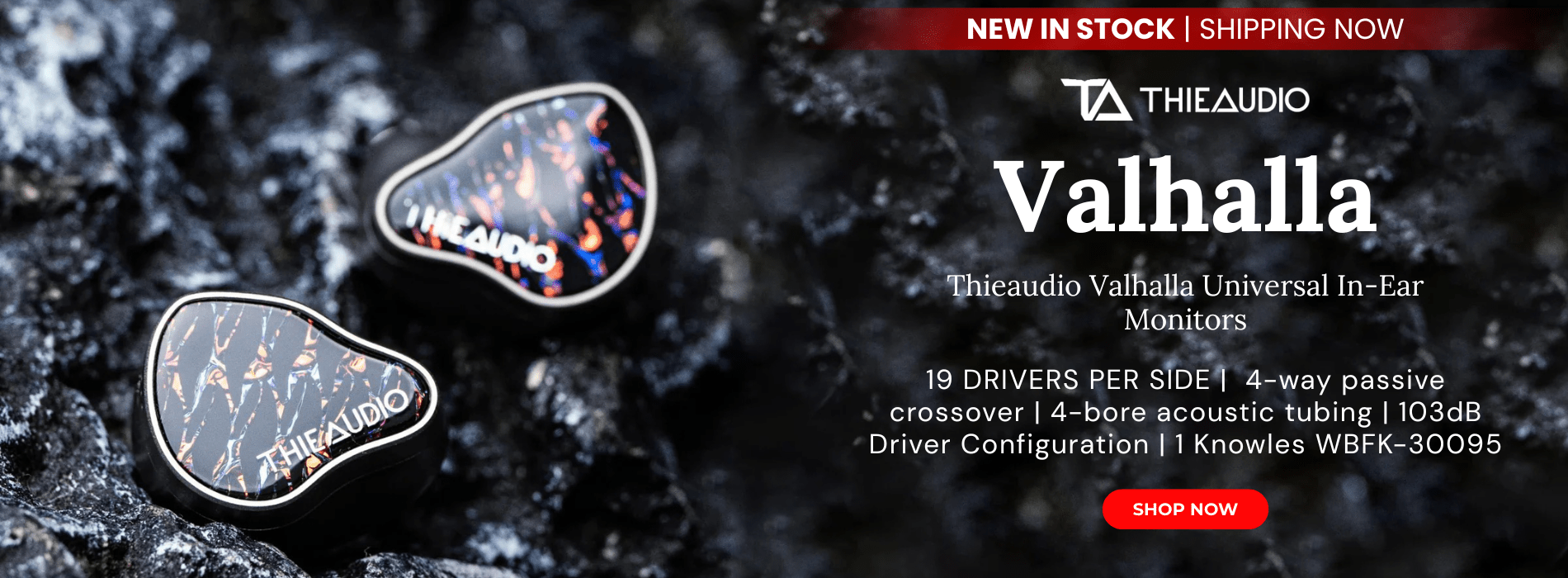 Thieaudio valhalla 19 driver flagship in ear monitor